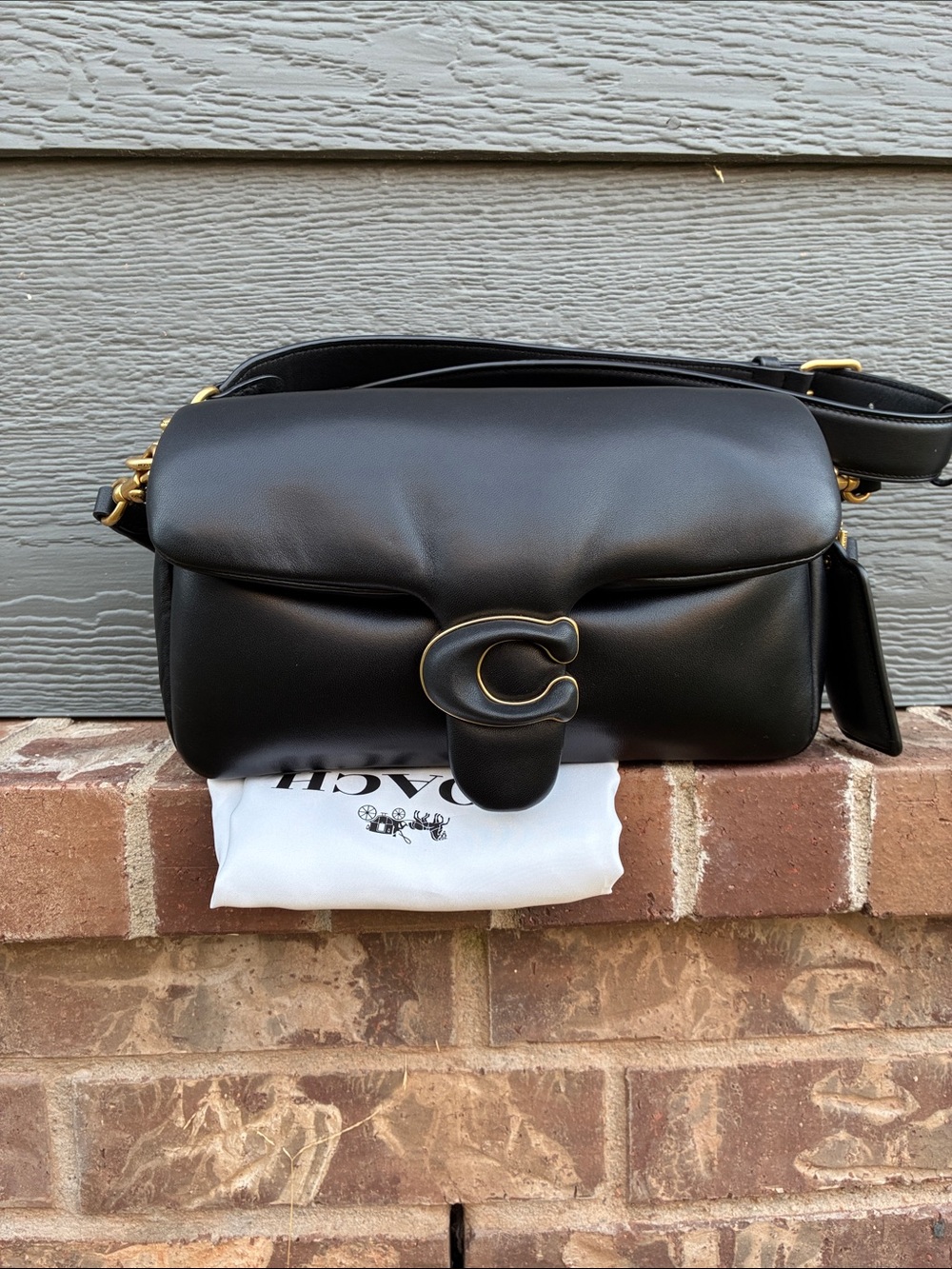 COACH Pillow Tabby 26 Leather Shoulder Bag